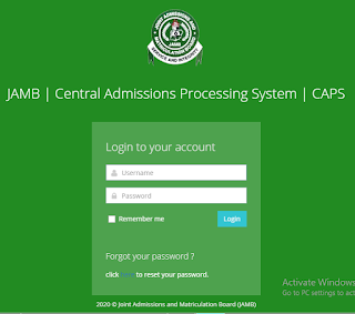 Jamb Caps - Central Admission Processing system