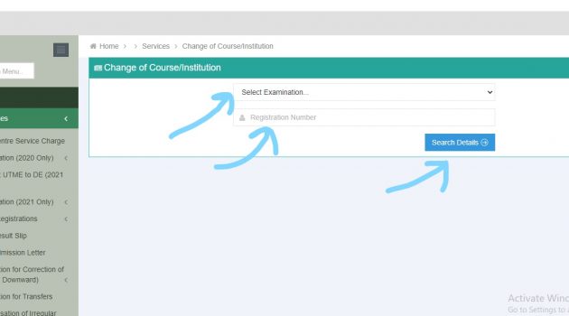 how to correct mistake made in jamb