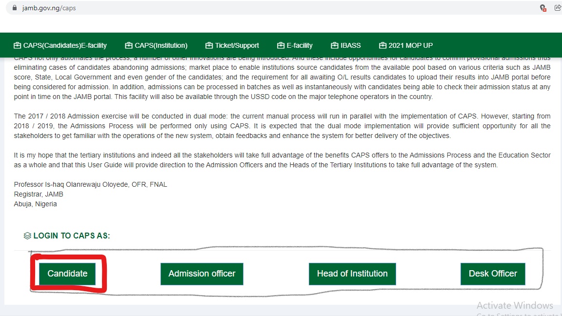 How To Link Email Address To JAMB Profile 2022/2023 & Deadline » DrugSavant