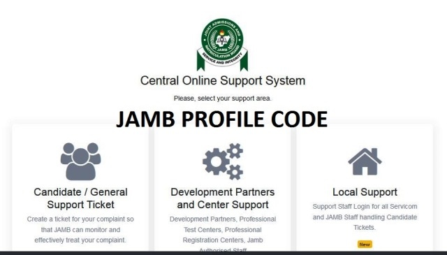 Jamb Profile code