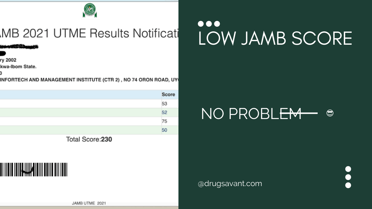 Universities that accept low jamb score