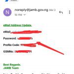 How To Link Email Address To JAMB Profile 2023 & Closing Date Jamb Profile Password Fter Linking Email