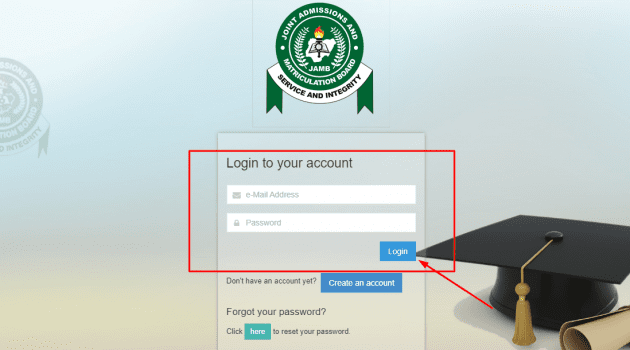 Jamb Efacility Login