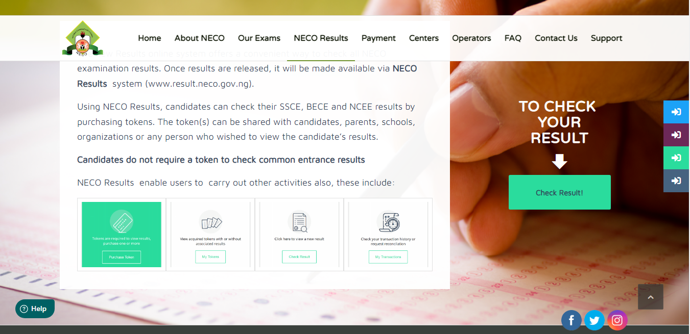 Neco Result Checker Portal 2024 Tildy Chandra