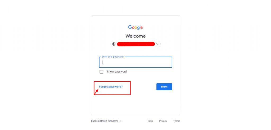 Retrieve Password option to login to Jamb email address