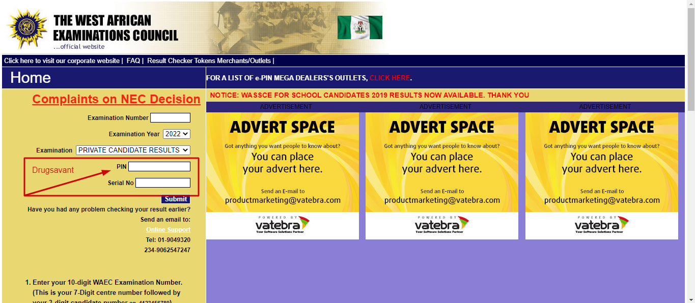 How To Check WAEC Result 2023 Using Phone (Online & SMS) Waec Pin and Serial Number