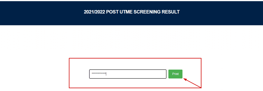 DELSU Post UTME result Online Portal