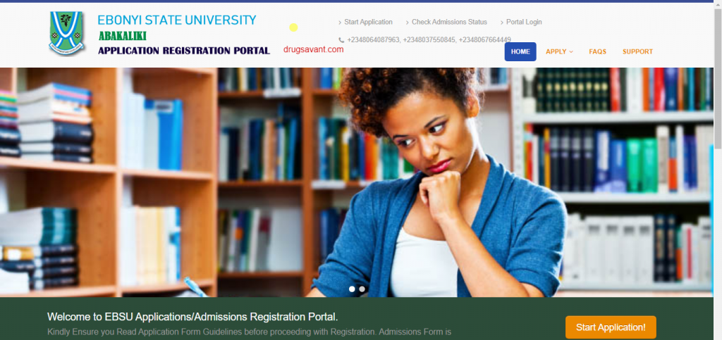 Ebonyi State University (EBSU) Online Portal