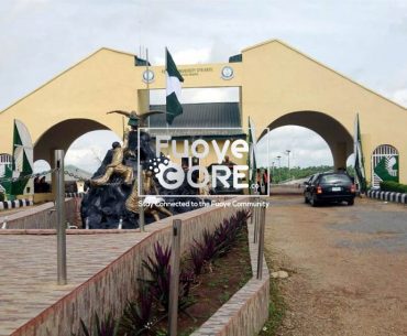 Federal University of Oye-Ekiti (FUOYE) Entrance Gate