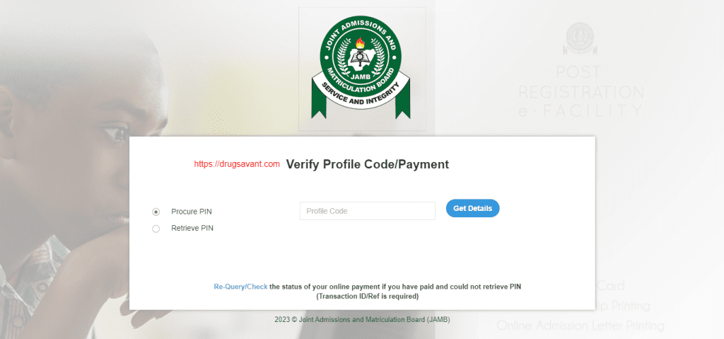 JAMB Epin-Code Payment