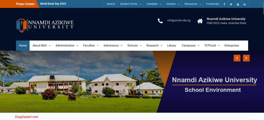 Nnamdi Azikiwe University (UNIZIK)